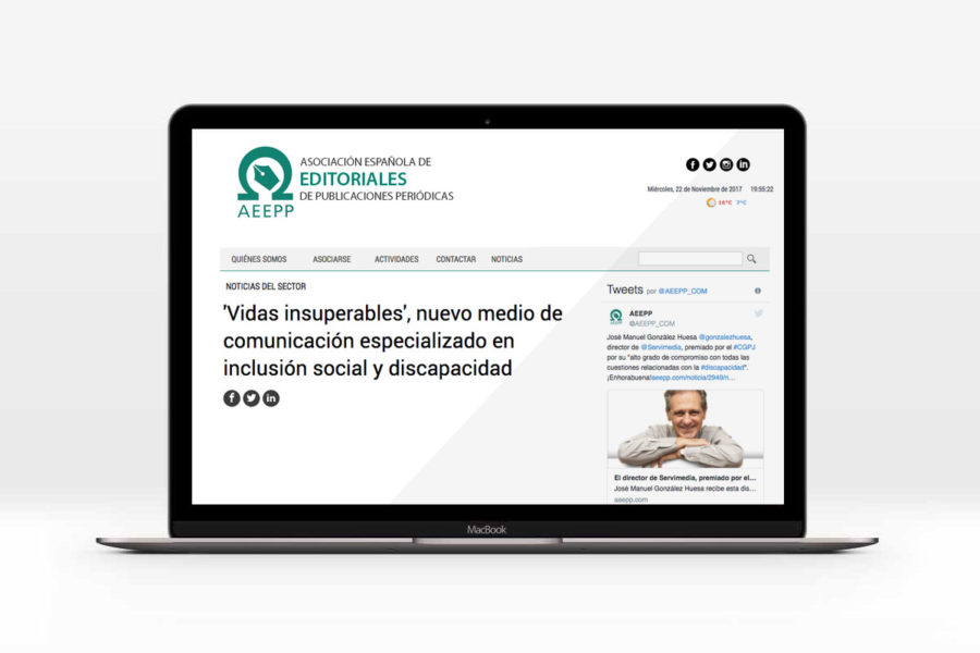 La Asociación Española De Editoriales De Publicaciones Periódicas Se Hace Eco Del Nacimiento De Vidas Insuperables