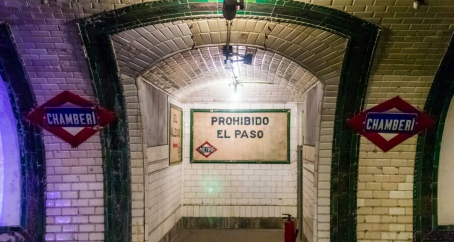 La Estación Fantasma De Chamberí, El Escenario De La Comunidad De Madrid Para Celebrar Halloween