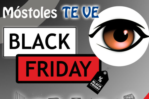 Cartel De La Campaña De Móstoles Para El Black Friday.