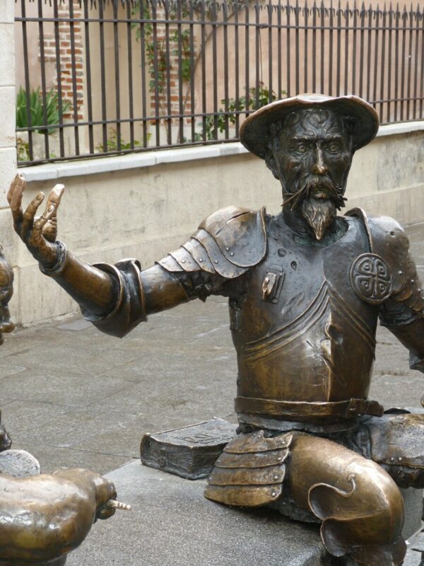 Imagen de Don Quijote de la Mancha en Alcalá de Henares