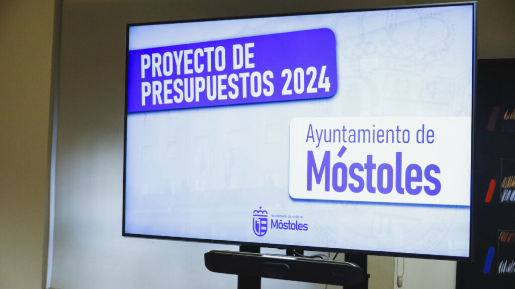 Presentación de los presupuestos 2024 del Ayuntamiento de Móstoles