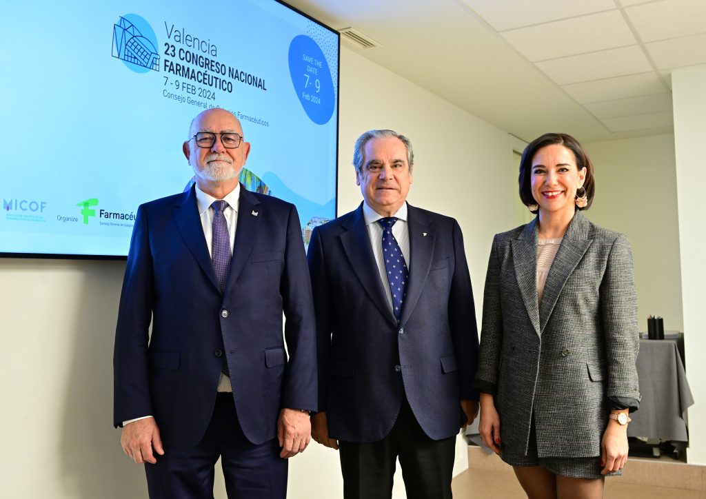 Presentación del 23 Congreso Nacional Farmacéutico en Valencia.