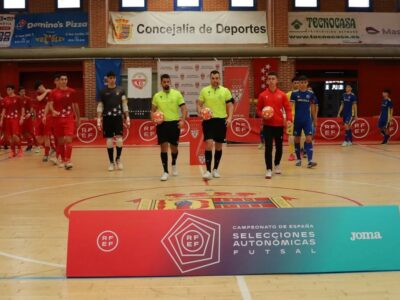 Campeonato De España De Selecciones Autonómicas De Fútbol Sala En Móstoles.