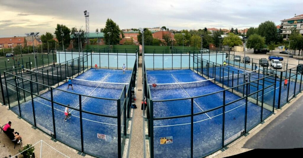 Pistas de pádel de Parque Coimbra.