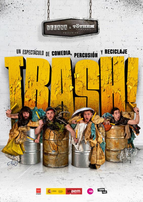 Cartel de la obra Trash! de Yllana.