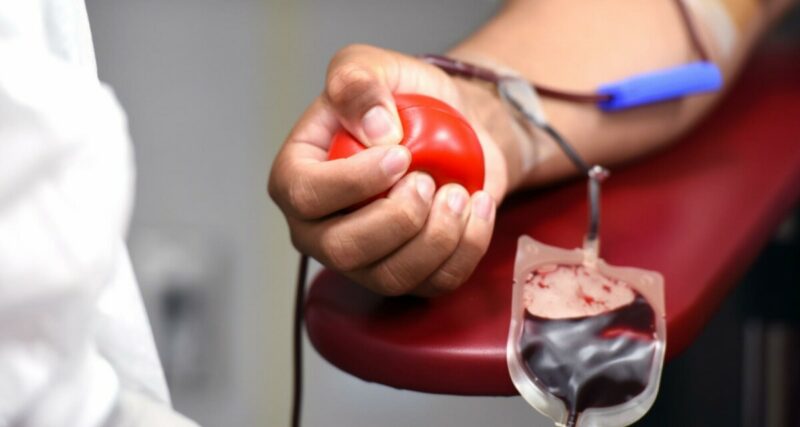 Imagen recurso de una campaña de donación de sangre.